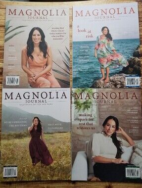 Magnolia Journal Magazine Set 14-17 2020 Joanna Gaines Chip Spring Summer Fall